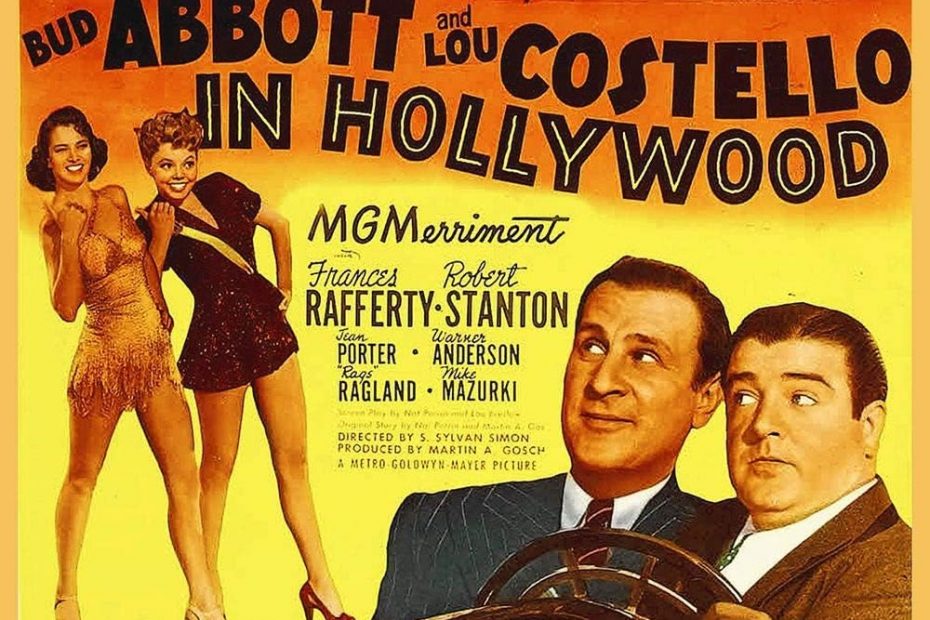 Abbott and Costello in Hollywood, starring Bud Abbott, Lou Costello