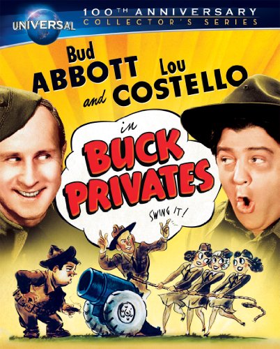 Bud Abbott and Lou Costello in Buck Privates - Universal 100th anniversary collectors edition - swing it