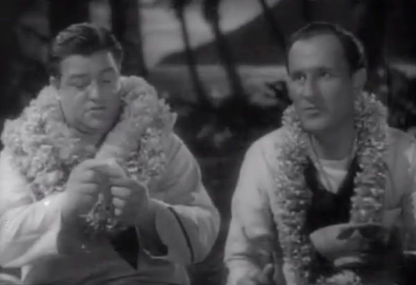 In the Navy - Lou Costello and Bud Abbott at a luau