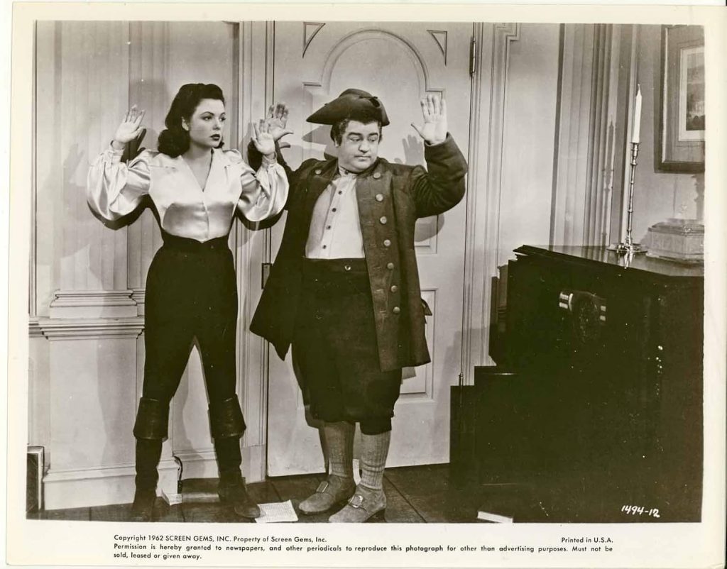 "The Time of Their Lives" Movie Still Lobby Card Photo (Lou Costello & Marjorie Reynolds)