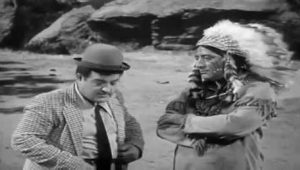 The Western Story - Lou Costello and Indian