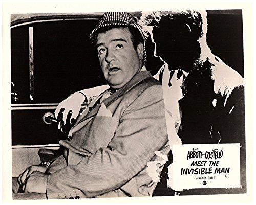 Abbott & Costello Meet The Invisible Man - Lou Costello & Invisible Man in Car