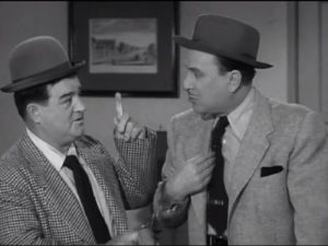 Lou Costello and Bud Abbott in Private Eye - The Abbott and Costello Show season 2