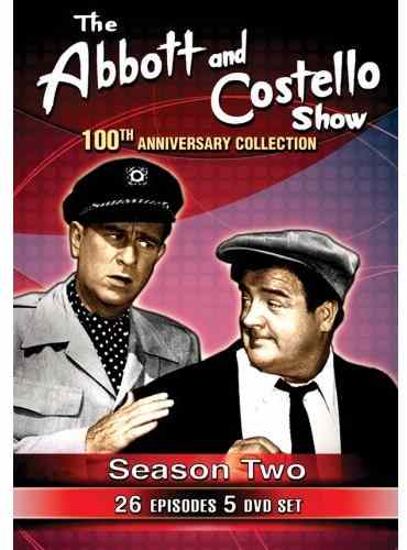 The Abbott and Costello Show - 100th Anniversary Collection - Season 2 - 26 episodes - 5 DVDs