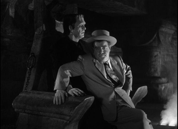 Frankenstein's monster and Lou Costello in Bud Abbott and Lou Costello Meet Frankenstein