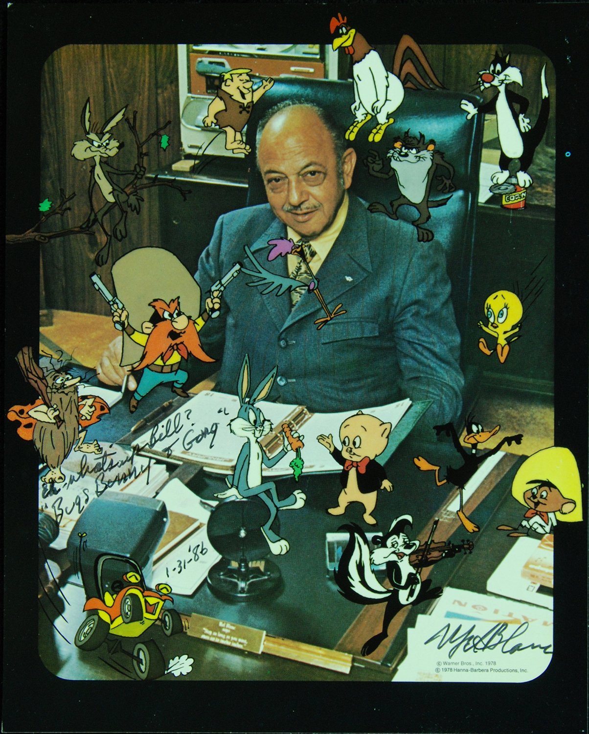 Mel Blanc doesn't have enough to do - from the Abbott and Costello radio show, Bank Robbery with Marlene Dietrich