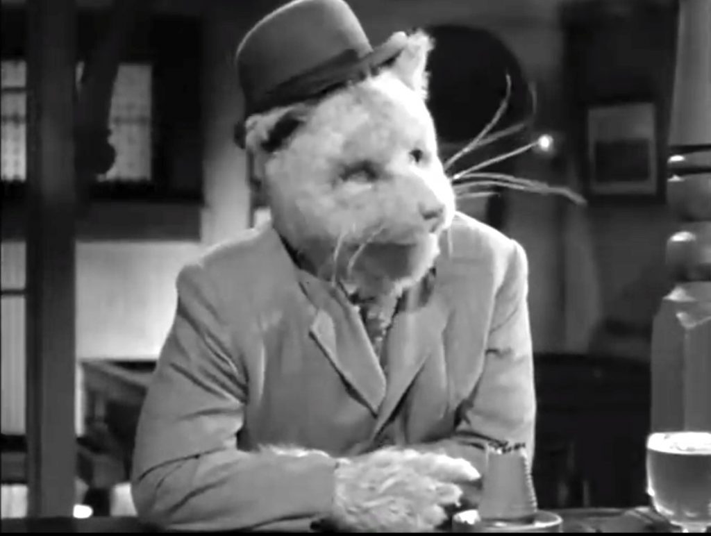Tubby gets turned into a giant mouse in "Abbott and Costello Meet Dr. Jekyll and Mr. Hyde"