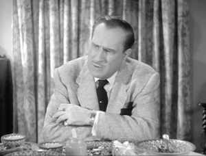 Bud Abbott doing the mustard routine in "Police Rookies"