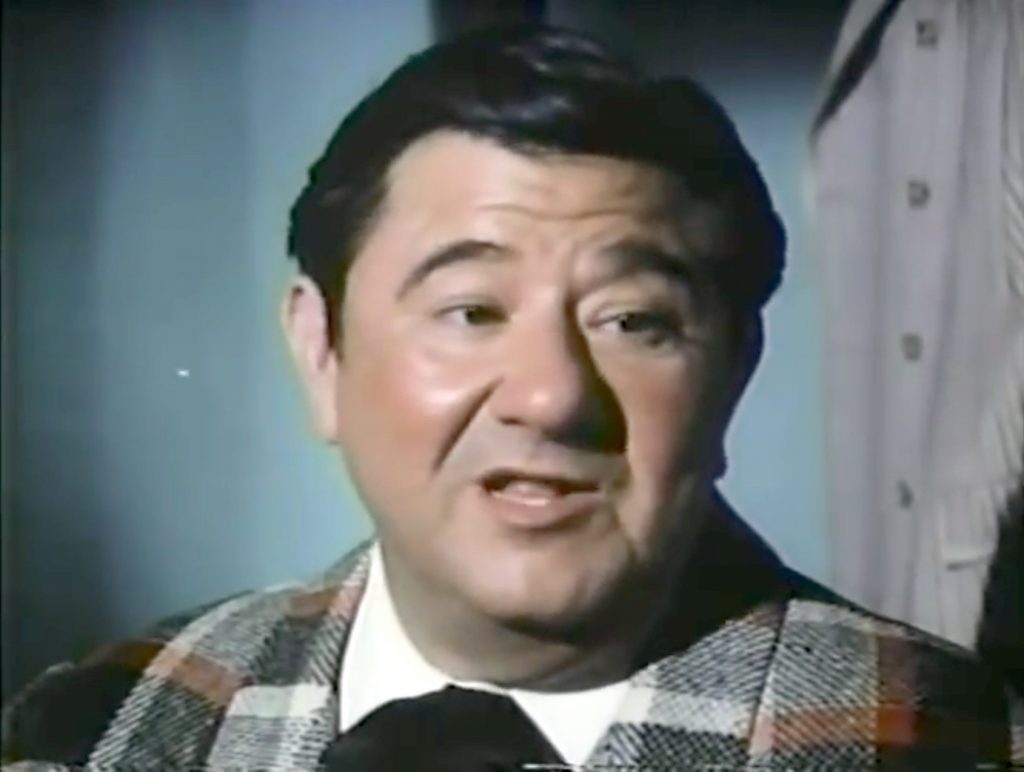 Buddy Hackett as Lou Costello in "Bud and Lou"