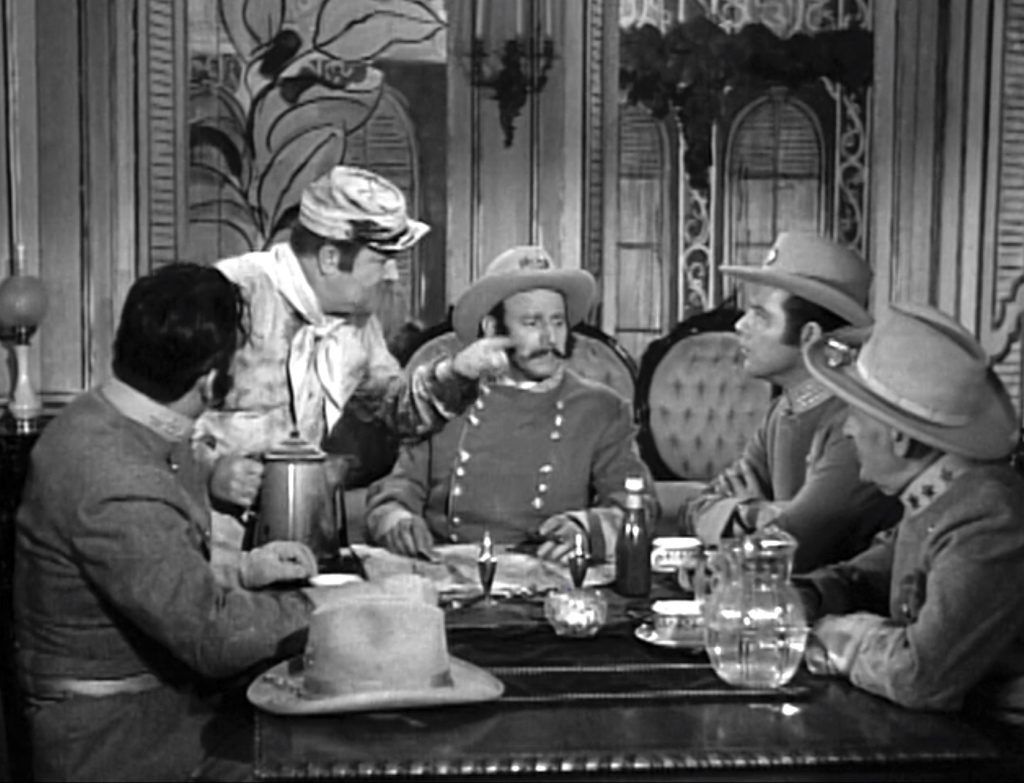 Lou Costello helps the Confederate Army plan their strategy