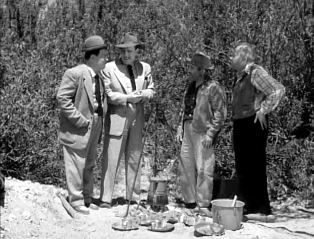 Bud Abbott and Lou Costello meet the hobos