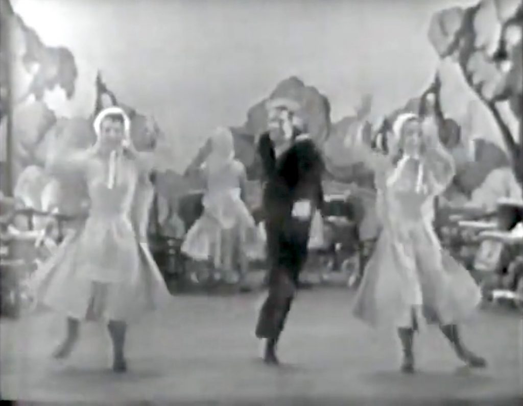 Hal Le Roy - I was strolling through the park one day - dance routine in the Colgate Comedy Hour