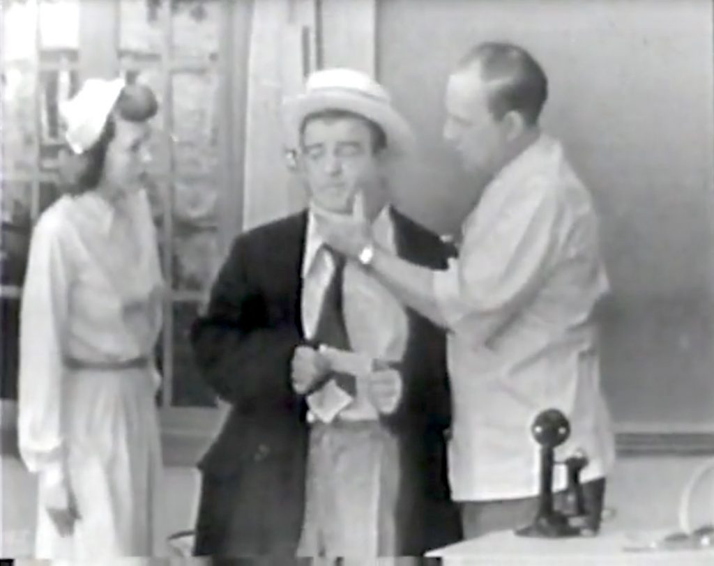 Lou Costello checks himself into Dr. Abbott's Sanitarium - for a rest. Oh no!